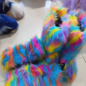 Furry boots , hat, and wallet